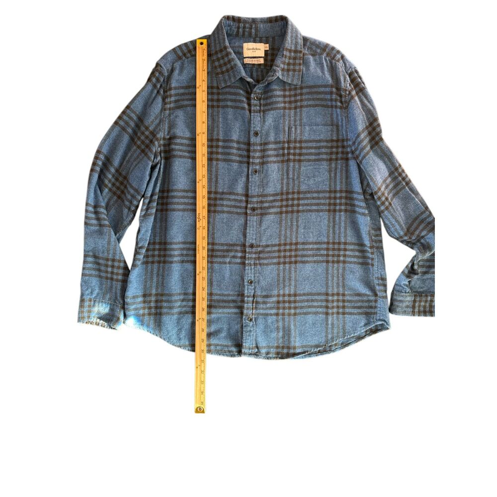 Goodfellow & Co. 100% Cotton Plaid Flannel Shirt XXL‎ - Picture 5 of 6